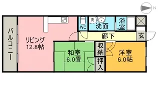 センチュリーパーク正保一番館【3階】の間取り