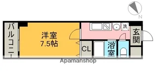 セントラルハイツ明野【4階】の間取り