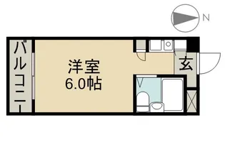 プレスイン城下【3階】の間取り
