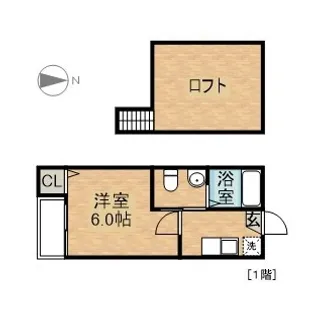 STAGE豊田本町【2階】の間取り