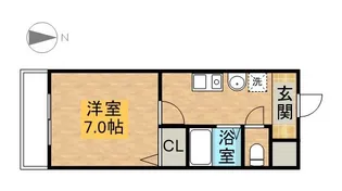 サニーコートⅡ【4階】の間取り