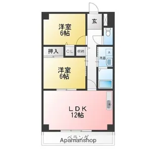 リスタート【5階】の間取り