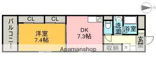 センチュリーパーク小碓【6階】の間取り
