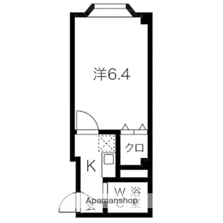 SQUARE FOUR【3階】の間取り