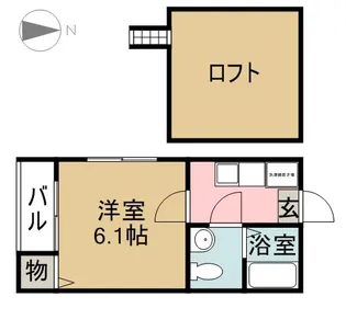 リヴェールFPN【2階】の間取り