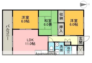 セブンスズキ2【1階】の間取り