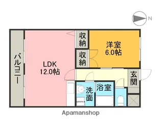 リヴェールチエ【3階】の間取り