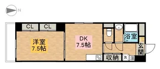 アダージオ【3階】の間取り