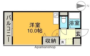 ライジングハイツ【3階】の間取り