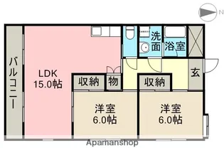 ヴァリアブル入場【3階】の間取り