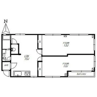 ポートヴィラ【3階】の間取り