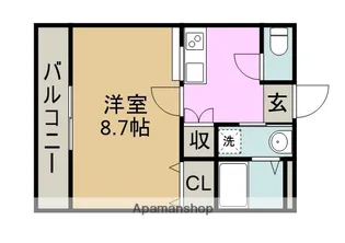 エルドラド【1階】の間取り