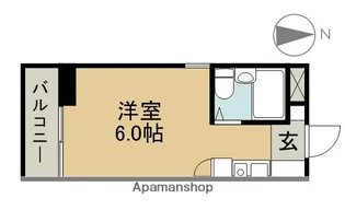 プレスイン明治【4階】の間取り