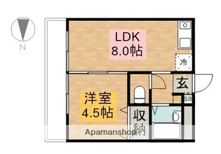 ラポールT【3階】の間取り
