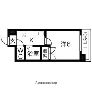 クリステイジ正徳【3階】の間取り