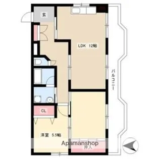 LOE 港北【2階】の間取り