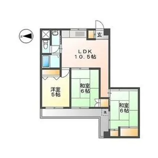 LOE 港北【3階】の間取り