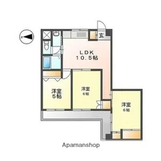 LOE 港北【2階】の間取り