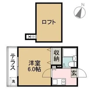 クレアコート【1階】の間取り