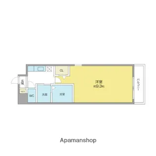 ボヌール津金【2階】の間取り