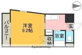 メルベーユⅠ【2階】の間取り