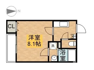 リブレア豊 B棟【1階】の間取り