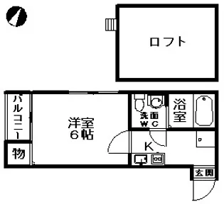 サンクチュアリ【1階】の間取り