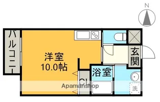 カーサ千年【2階】の間取り