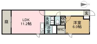 ボヌール・ライフ【1階】の間取り