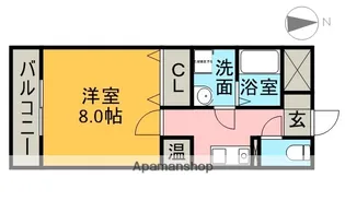 アラニⅡ【1階】の間取り