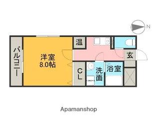 アラニⅡ【3階】の間取り