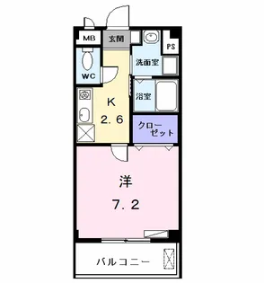 ウィステリアⅡ【1階】の間取り