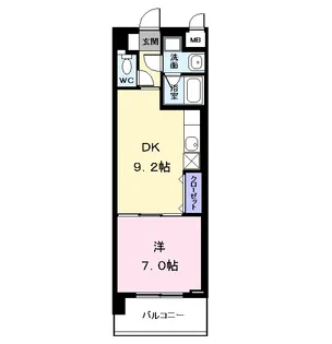 エクセレントガーデン【5階】の間取り