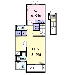 グレイスフル【2階】の間取り