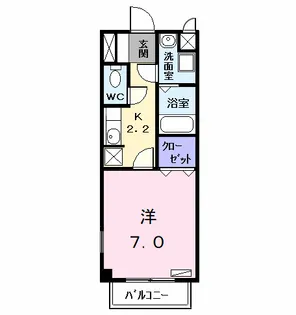 シェソワPart.Ⅰ【2階】の間取り