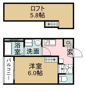 クライムヒルズ【1階】の間取り