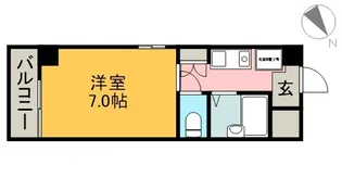 シルフィールドYM【301号室】の間取り