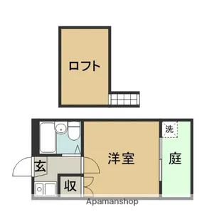 エスポワール錦【1階】の間取り