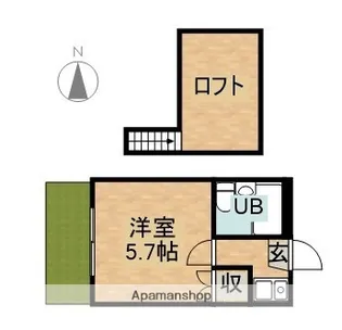 エスポワール錦【1階】の間取り