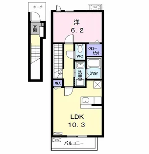 ミネルバ【2階】の間取り