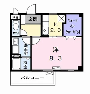 プルミエⅡ【1階】の間取り