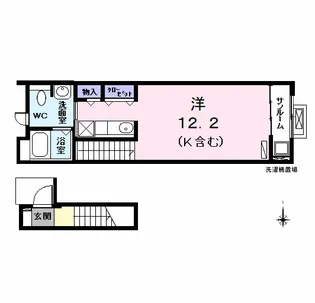 サン・ノーブル【2階】の間取り