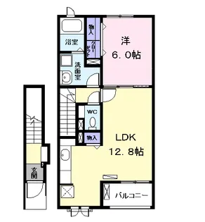 フォレスティー21【2階】の間取り