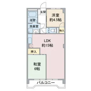 赤坪小菅ビル【102号室】の間取り