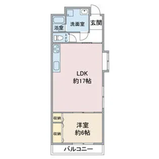 赤坪第2小菅ビル【103号室】の間取り