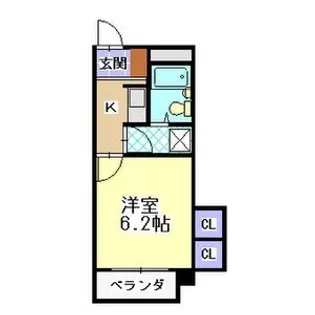 セピアパレスTAKEMI【2A号室】の間取り