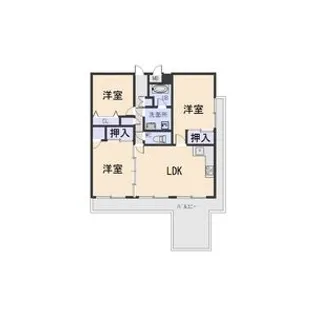 アメニティ・コーワ【7階】の間取り