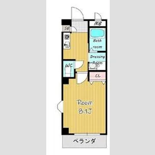 メゾン ド ソワ【1階】の間取り
