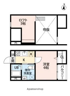 les ailes【2階】の間取り