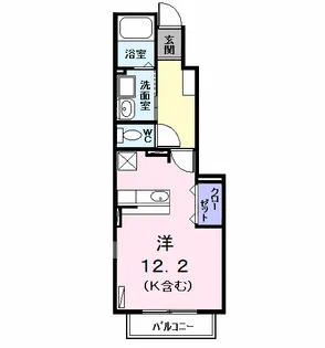 メゾンデイジー【1階】の間取り